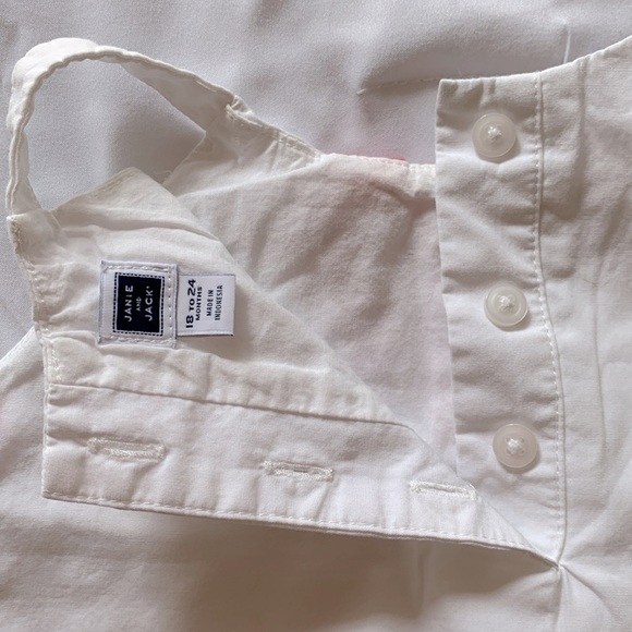 Janie and Jack white tank top, size 18-24 months - Picture 6 of 7